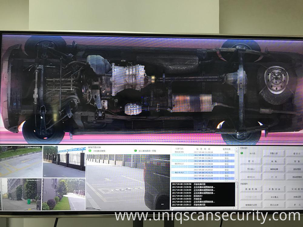 Car inspection surveillance system UVSS/UVIS for security check used in hotel,prison etc